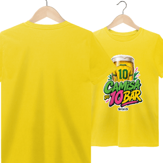 Nome do produto ESTAMPA CAMISA 10 DO BAR JORNAL DOS SPORTS