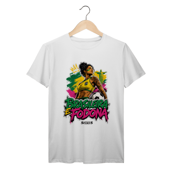 CAMISA JORNAL DOS SPORTS BRASILEIRA E F…