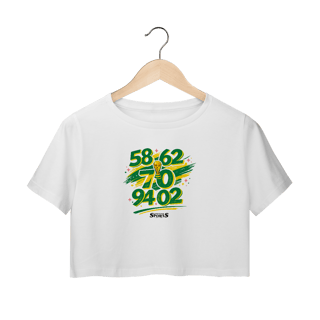 Nome do produto CROPPED BRASIL 58 - 62 - 70 - 94 - 02