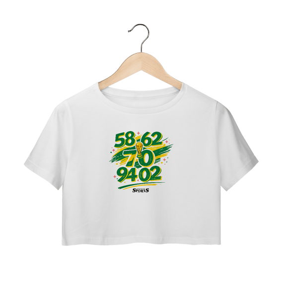 CROPPED BRASIL 58 - 62 - 70 - 94 - 02