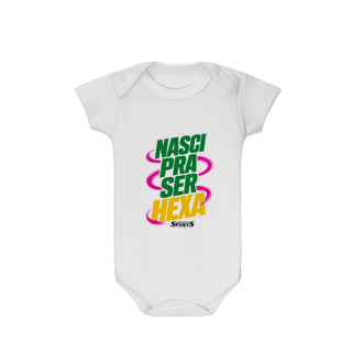 Nome do produto BODY INFANTIL ‘NASCI PRA SER HEXA’