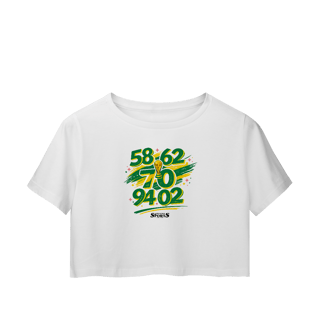 Nome do produto CROPPED BRASIL 58 - 62 - 70 - 94 - 02