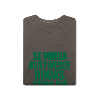 Nome do produto CAMISA JORNAL DOS SPORTS SE MINHA AVÓ TIVESSE RODAS…
