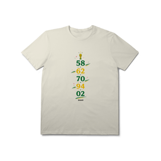 Nome do produto BRASIL ANOS CAMPEÃO MINIMALISTA