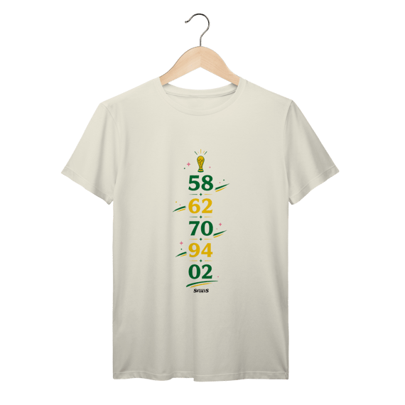 BRASIL ANOS CAMPEÃO MINIMALISTA