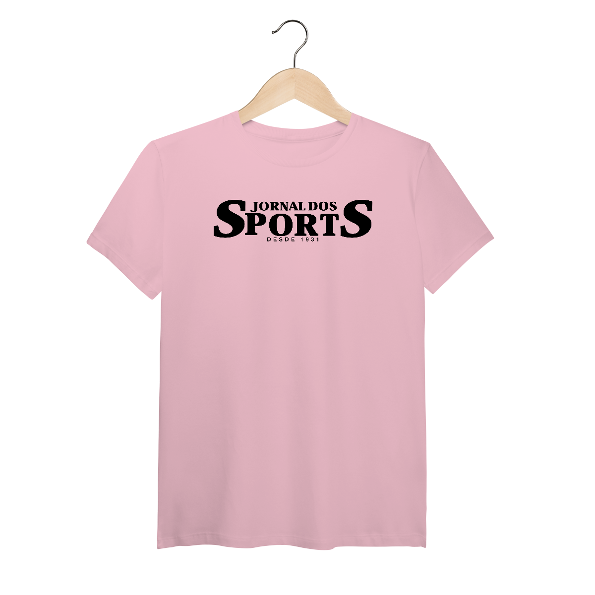 Nome do produto: Camiseta Jornal dos Sports – Logo Clássico | Pima