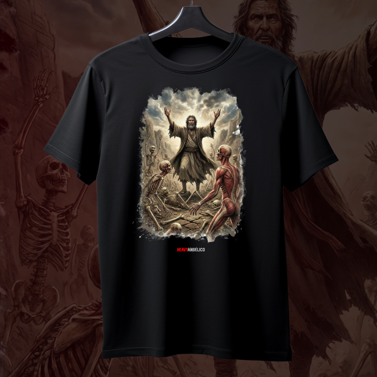 Nome do produto: Vale de Ossos - Camiseta Unissex