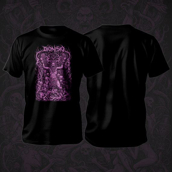 Camiseta Dionísio - O festim do caos