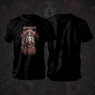 Nome do produtoCamiseta Afrodite – A Beleza da Perdição