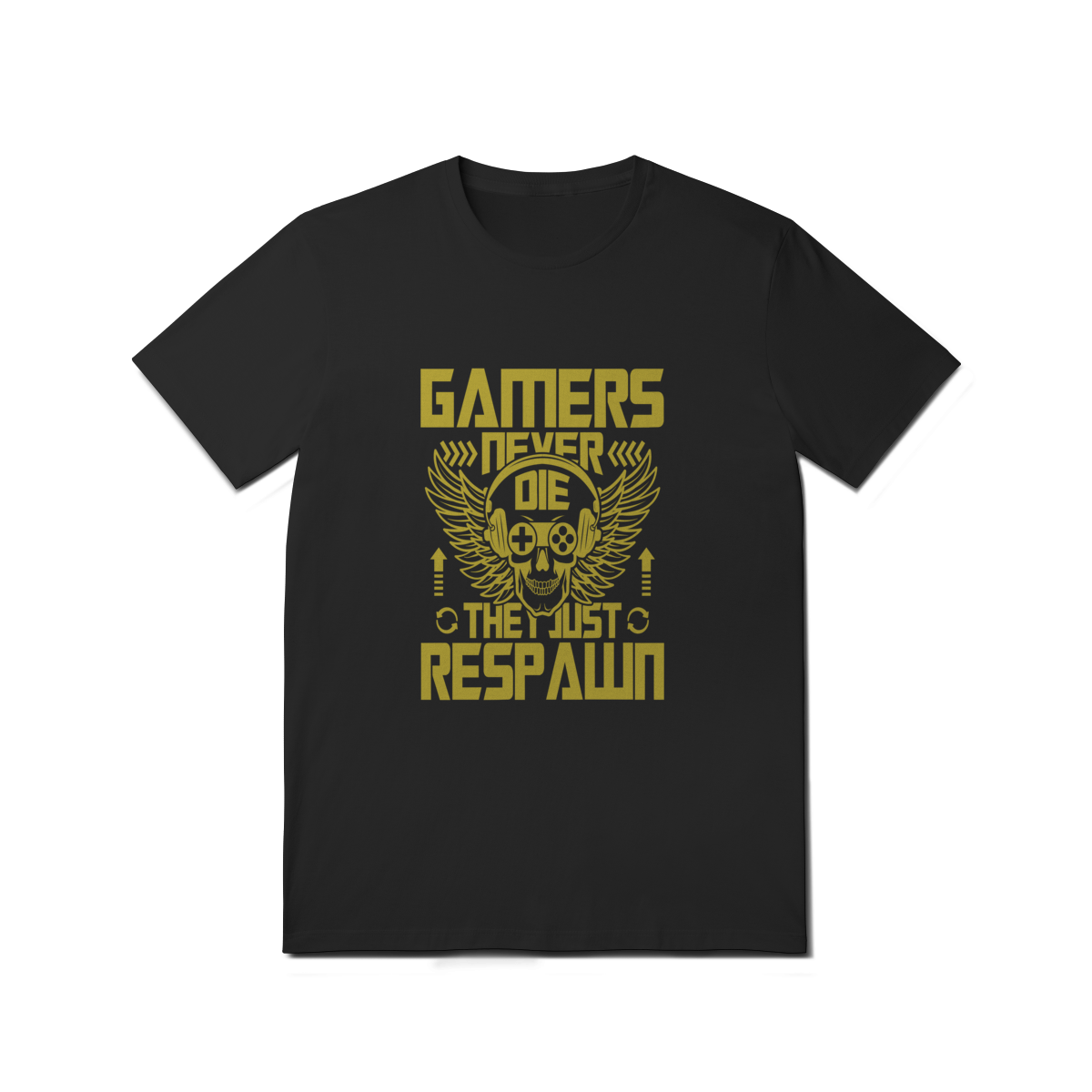 Nome do produto: GAMERS NEVER DIE