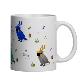 Nome do produto Caneca Papagaio Minecraft