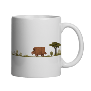 Nome do produto Caneca Tatu Minecraft