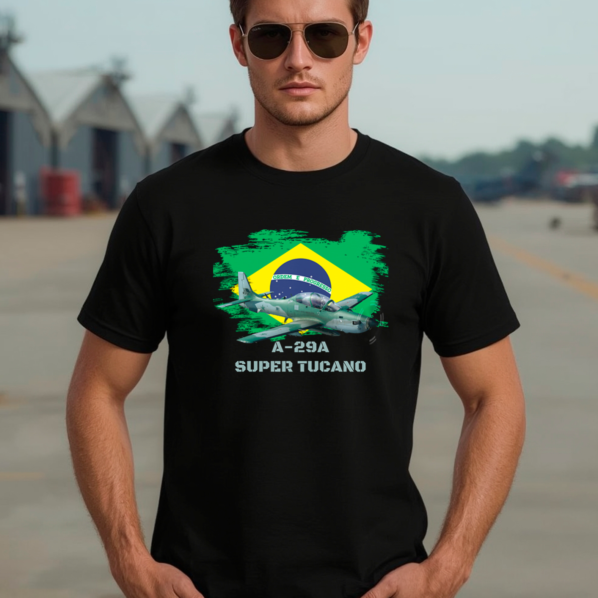 Nome do produto: Camiseta A-29A Super Tucano FAB | Aviação Brasileira