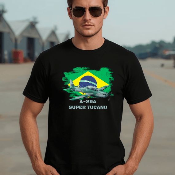 Camiseta A-29A Super Tucano FAB | Aviação Brasileira