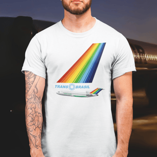 Camiseta TransBrasil | Nostalgia da Aviação Brasileira