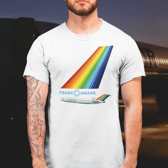 Camiseta TransBrasil | Nostalgia da Aviação Brasileira