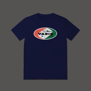Nome do produto Camiseta  Varig Logo Antigo - Coleção Linhas Aéreas Clássicas