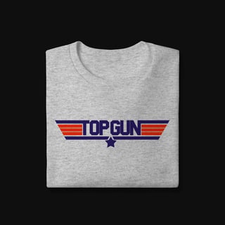 Nome do produto Moletom Top Gun Gola Careca - Blusa de Frio Clássico do Cinema