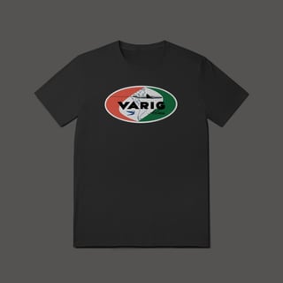Nome do produto Camiseta  Varig Logo Antigo - Coleção Linhas Aéreas Clássicas
