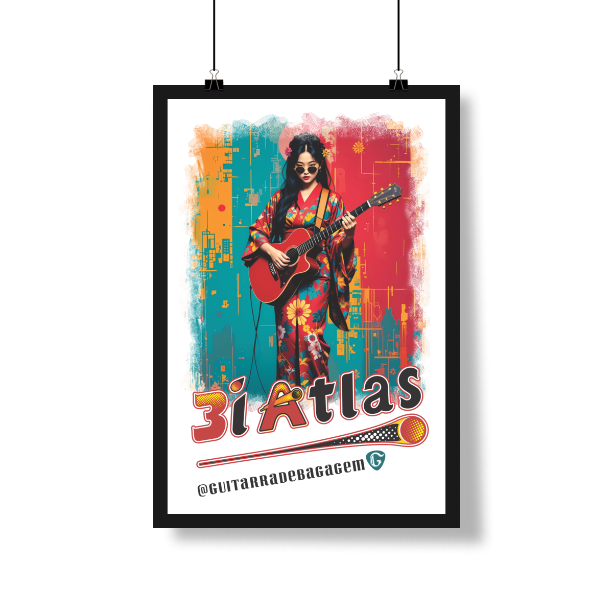 Nome do produto: Poster Retrato Musa 3i Atlas 