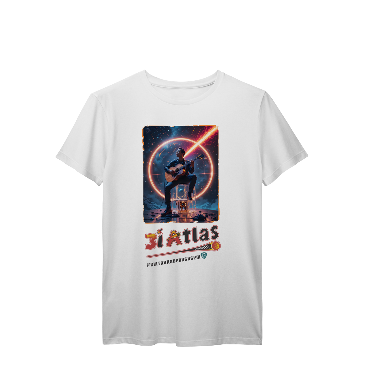 Nome do produto: Camisetas Prime 3I Atlas Bossa Nova -  O Mensageiro