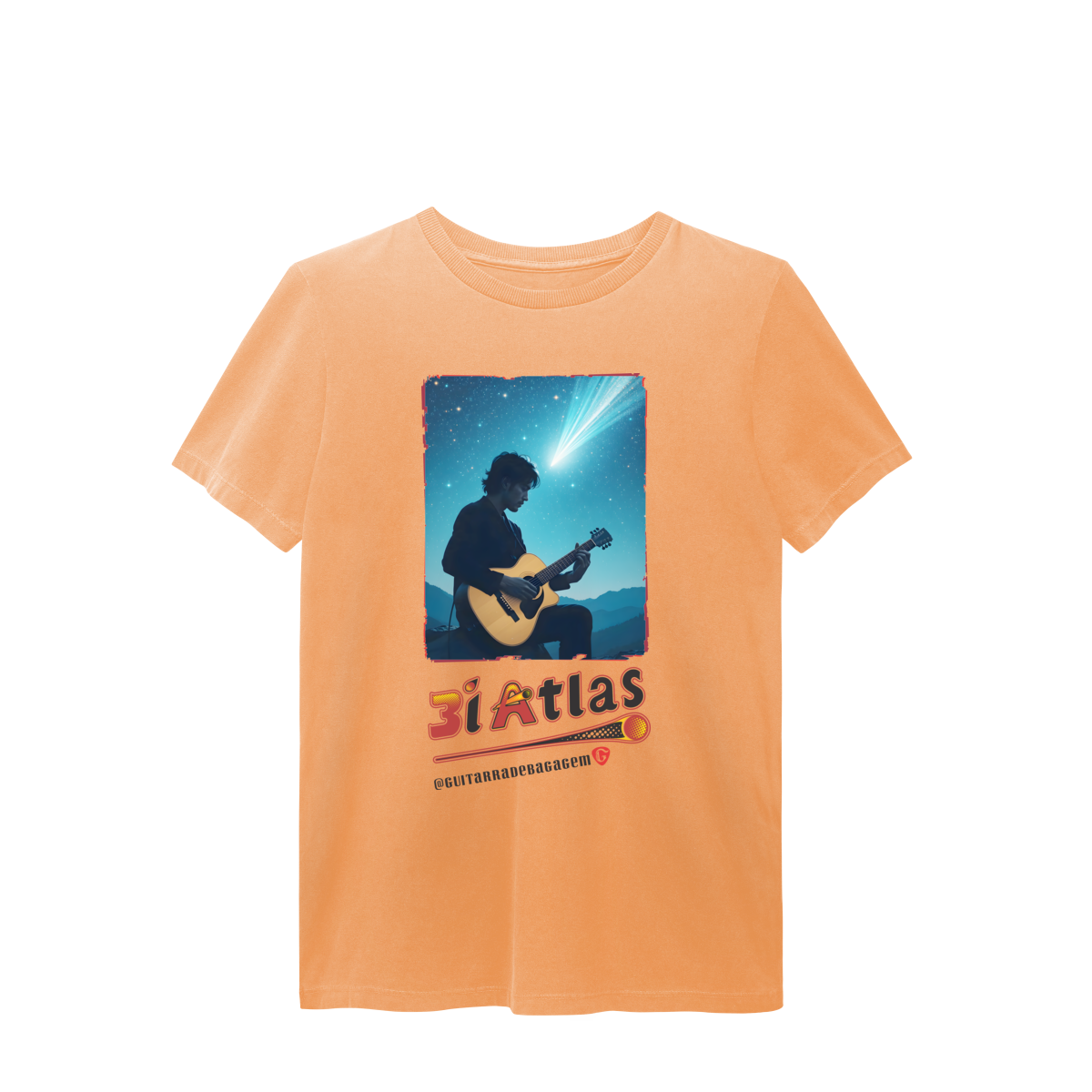 Nome do produto: Camiseta Estonada 3I Atlas Bossa Nova