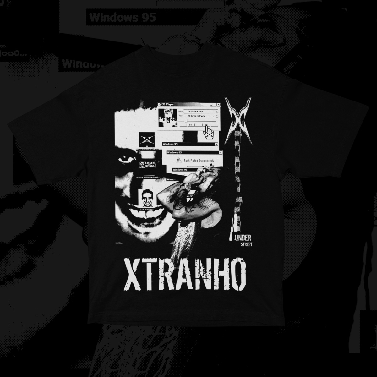 Nome do produto: XTRANHO (SÓ FRENTE)