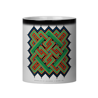 Caneca Mágica Mandalas do Universo x Baobá Ink