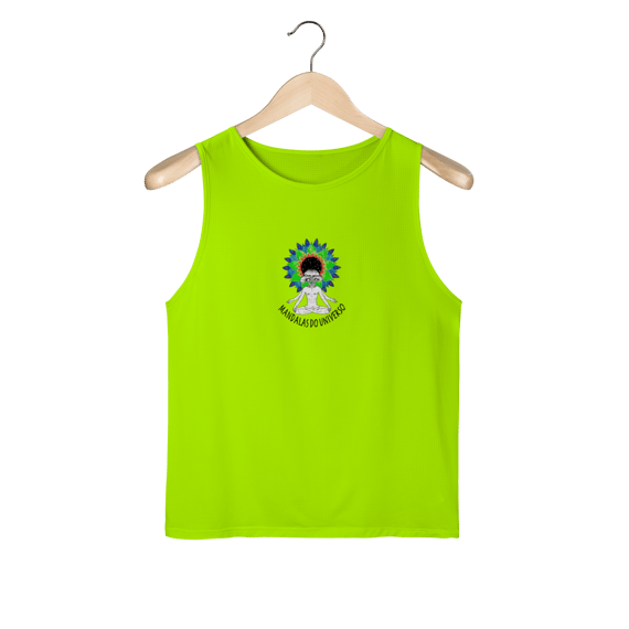 Regata Masculina Sport Dry UV Mandalas do Universo x Baobá Ink