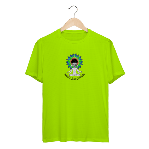 Camiseta Sport Dry UV Mandalas do Universo x Baobá Ink