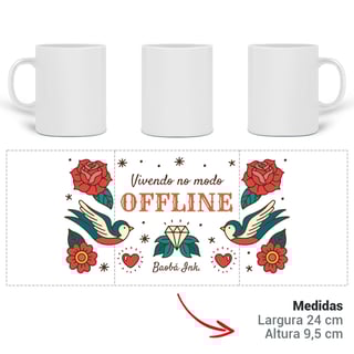 Nome do produtoCaneca “Offline”