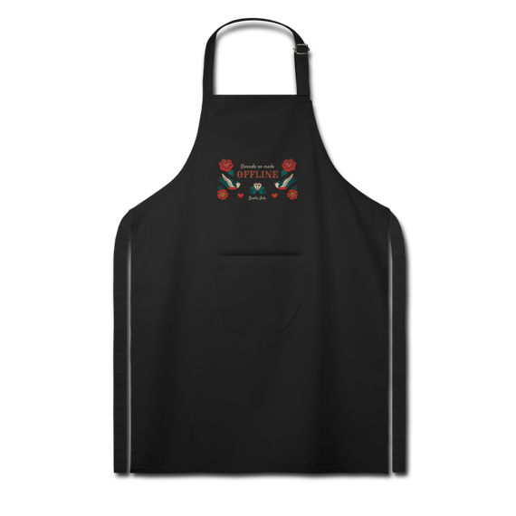 Avental Brim “Offline” — Baobá Ink