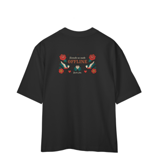 Nome do produtoCamiseta Oversized “Offline”