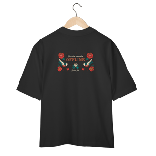 Nome do produtoCamiseta Oversized “Offline”