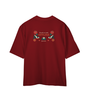 Nome do produtoCamiseta Oversized “Offline”