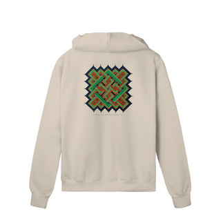 Nome do produtoMoletom Prime com Zíper Mandalas do Universo x Baobá Ink