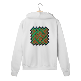 Nome do produtoMoletom Prime com Zíper Mandalas do Universo x Baobá Ink