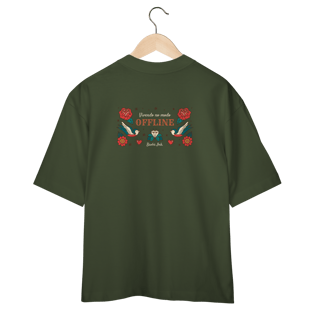 Nome do produtoCamiseta Oversized “Offline”