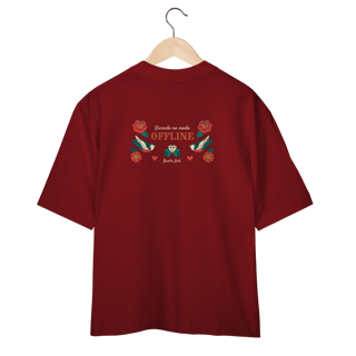 Nome do produtoCamiseta Oversized “Offline”