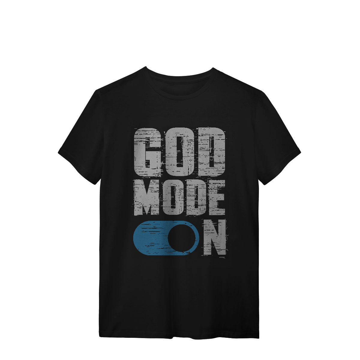 Nome do produto: Camiseta God Mode On – Fé Ativada