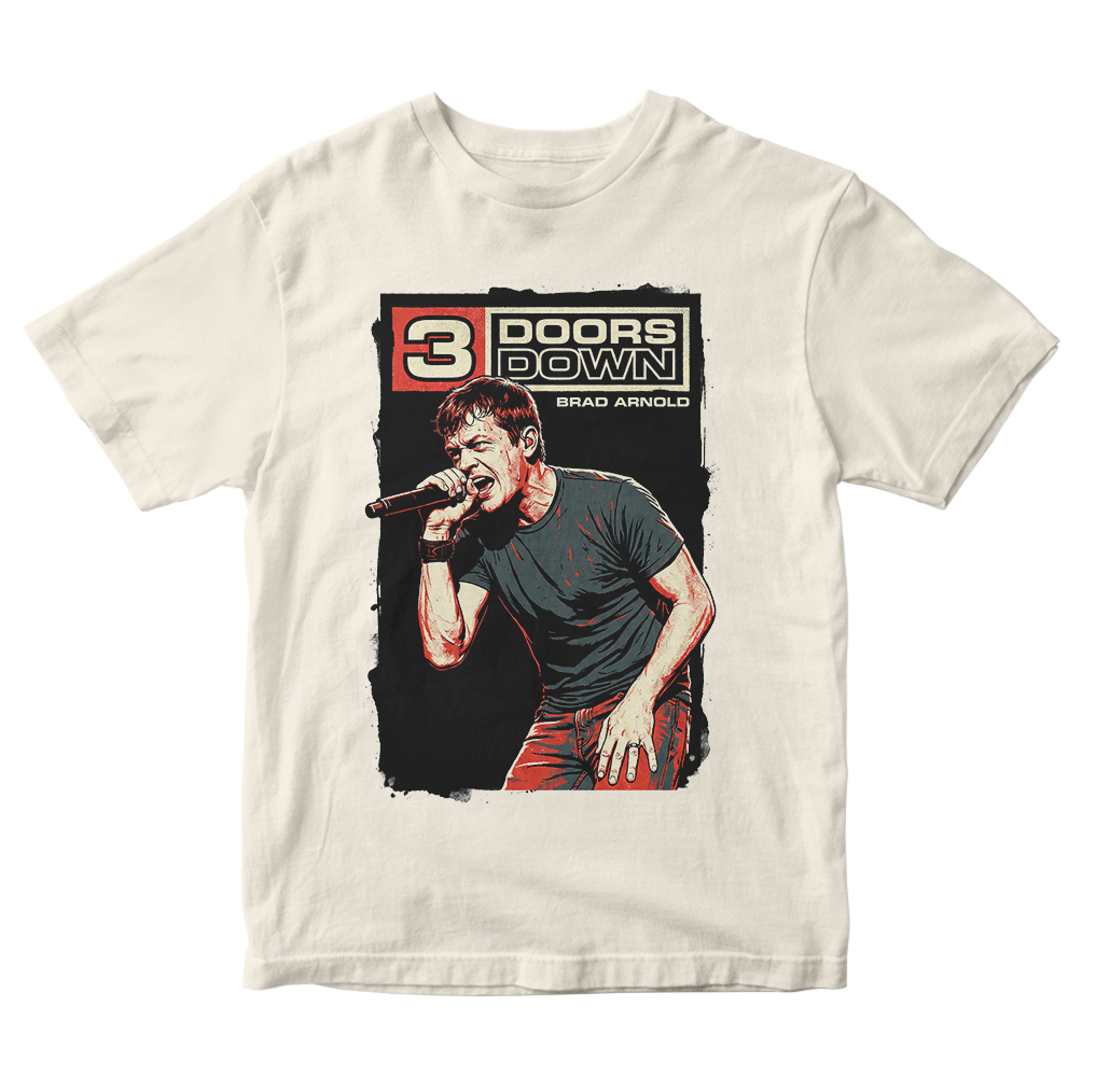 Nome do produto: Camiseta Prime 3 Doors Down | Brad Arnold