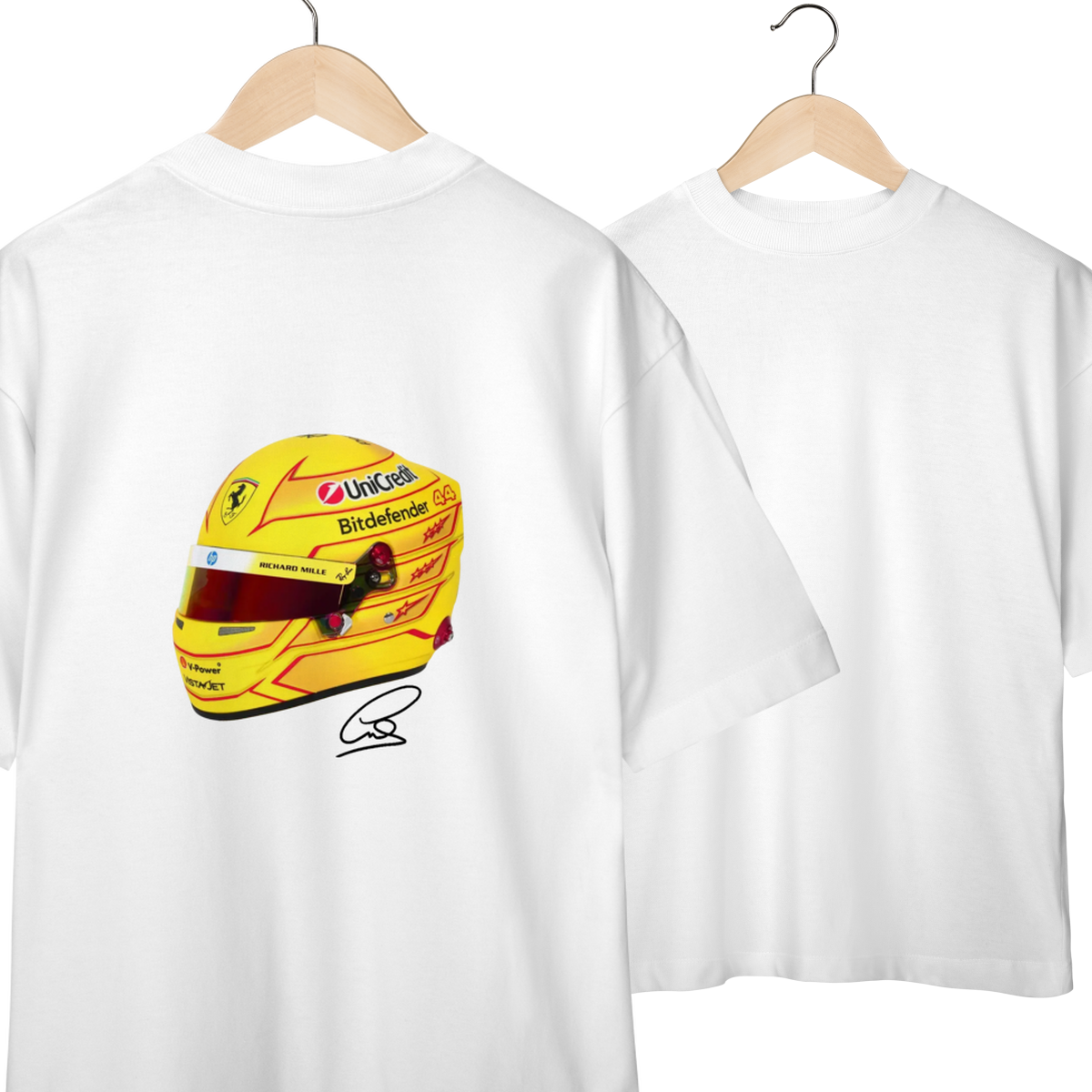 Nome do produto: Capacete Lewis Hamilton 2026 - Costas