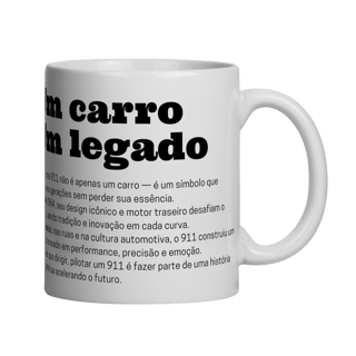 Nome do produto Caneca legado 911