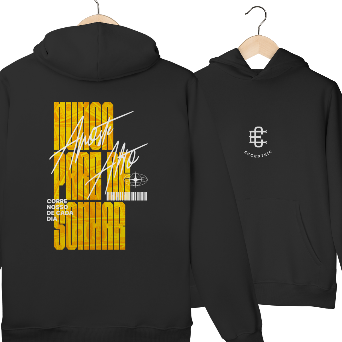 Moletom - Nunca Pare De Sonhar (AMARELO)