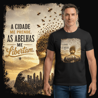 Nome do produto A Cidade me Prende. As Abelhas me Libertam.