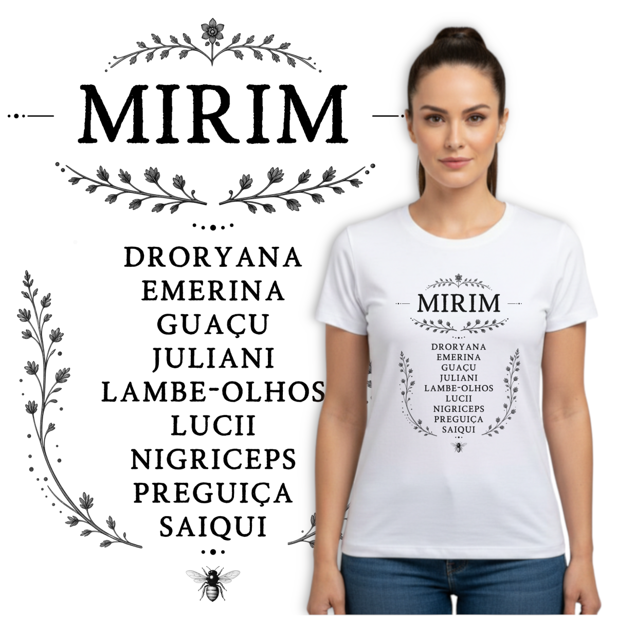Nome do produto: Abelhas Mirins