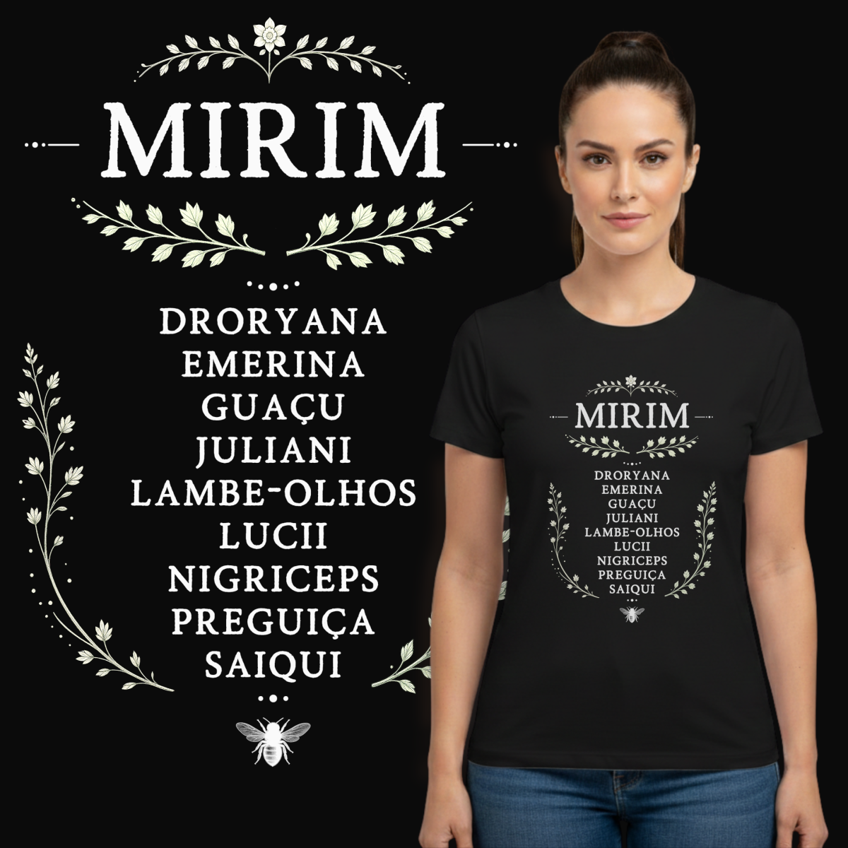 Nome do produto: Abelhas Mirins