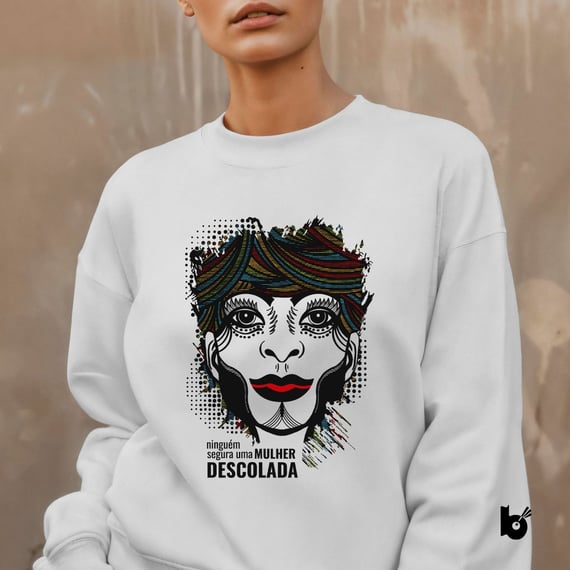 Moletom Blusão Mulher Descolada