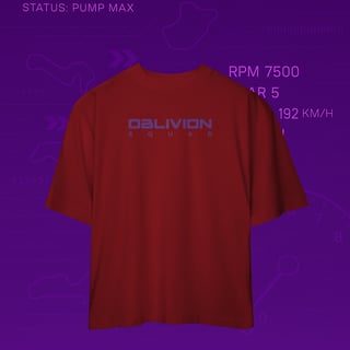 Nome do produto Oversized - RPM: Reps