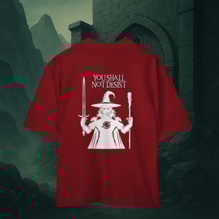 Nome do produto Oversized - You Shall Not Pass